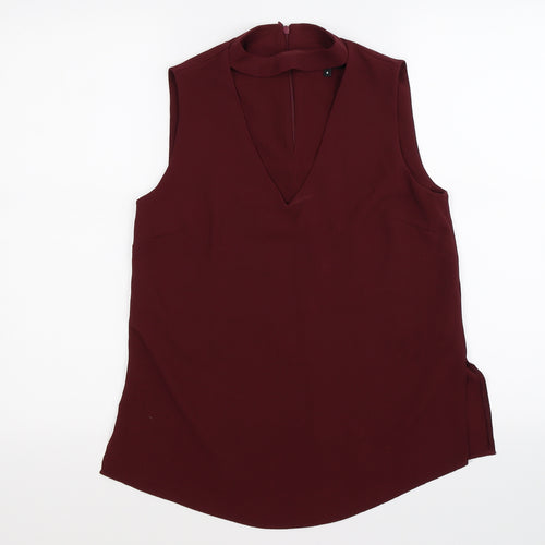 New Look Womens Purple   Tunic Tank Size 8