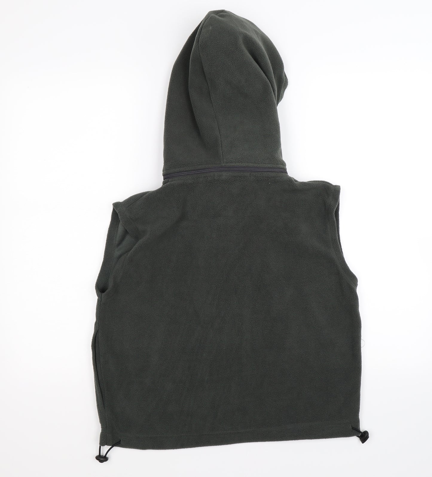 e-2e Womens Green  Fleece Gilet Coat Size M