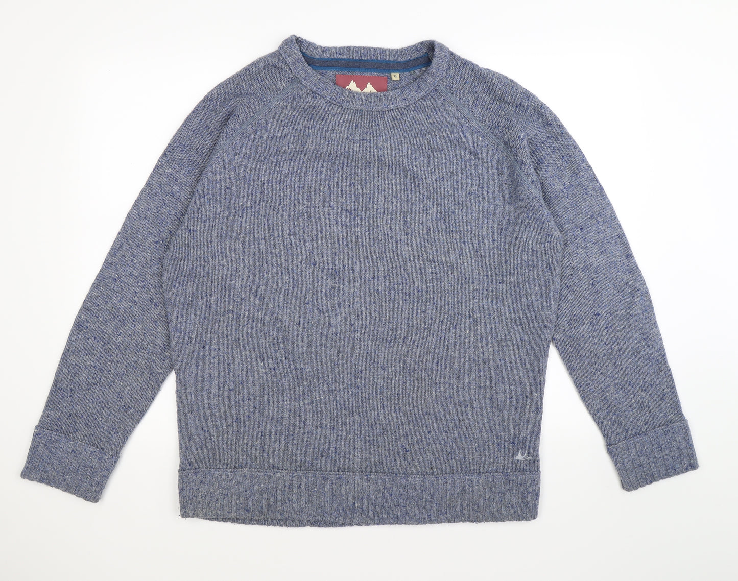 mantaray Mens Blue  Knit Pullover Jumper Size XL