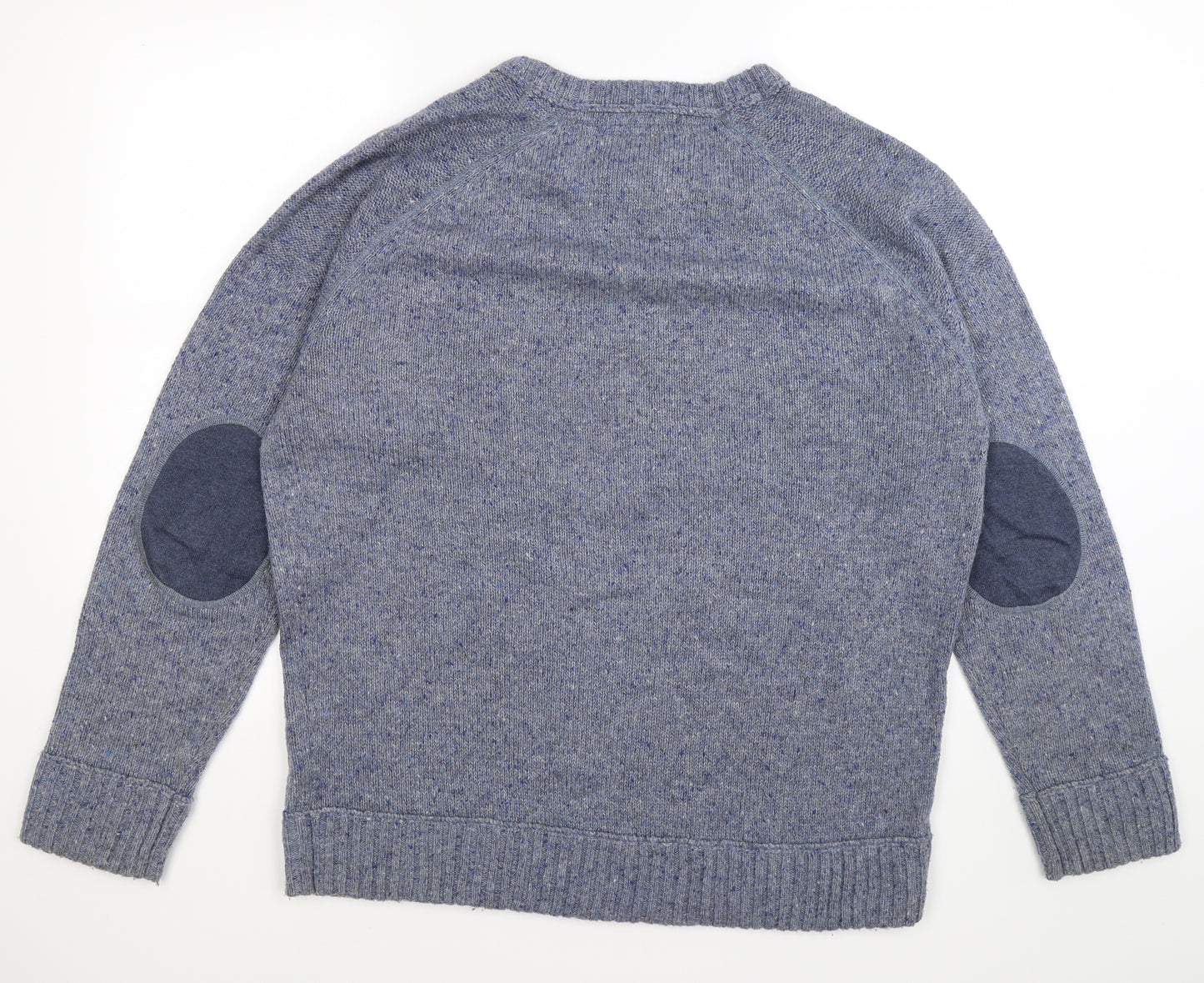 mantaray Mens Blue  Knit Pullover Jumper Size XL