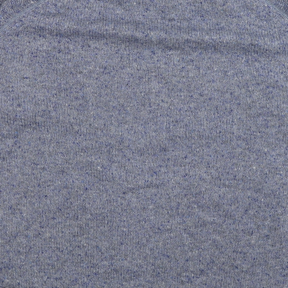 mantaray Mens Blue  Knit Pullover Jumper Size XL