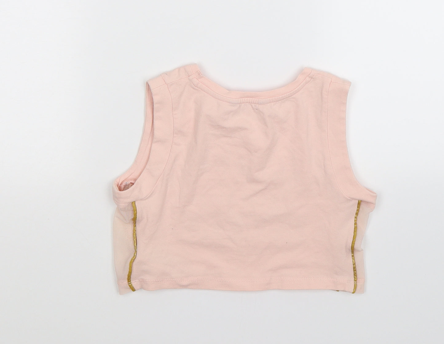 Pineapple Girls Pink   Cropped Tank Size 8-9 Years