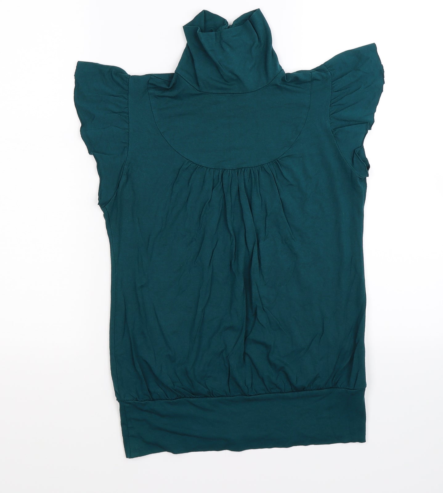 New Look Womens Green   Tunic T-Shirt Size 12