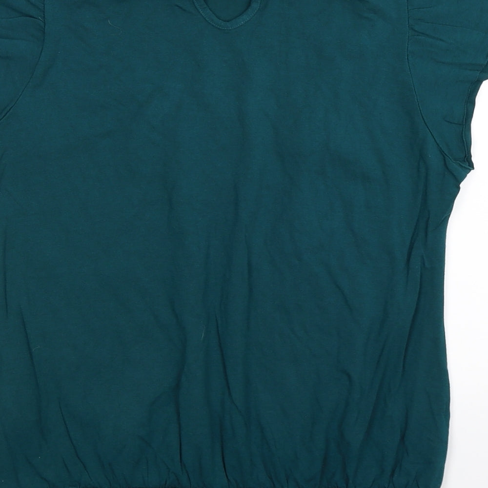New Look Womens Green   Tunic T-Shirt Size 12