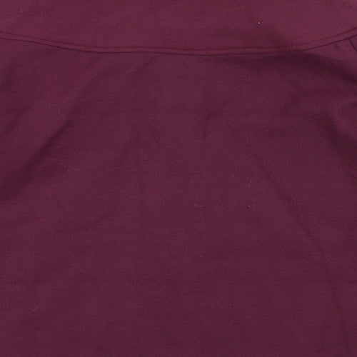 Anne De Lancay Womens Purple   Jacket Coat Size 14