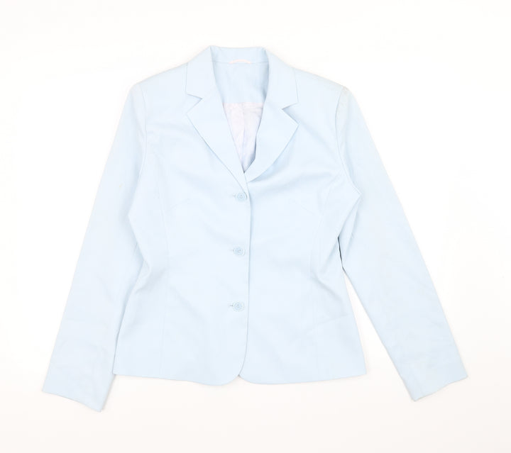 Etam Womens Blue   Jacket Blazer Size 10
