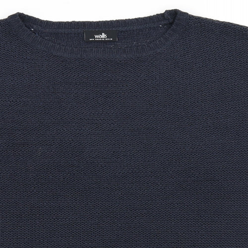 Wallis Womens Blue   Basic Blouse Size M