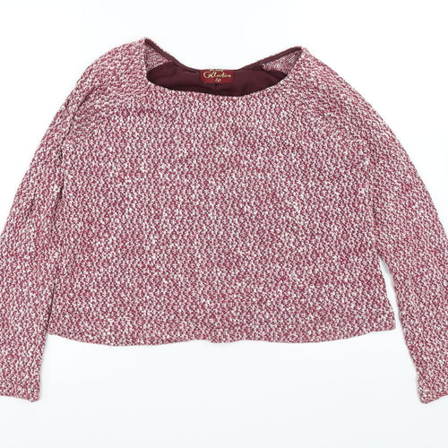 NEXT Womens Red   Pullover Jumper Size 10