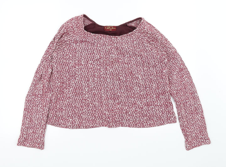 NEXT Womens Red   Pullover Jumper Size 10