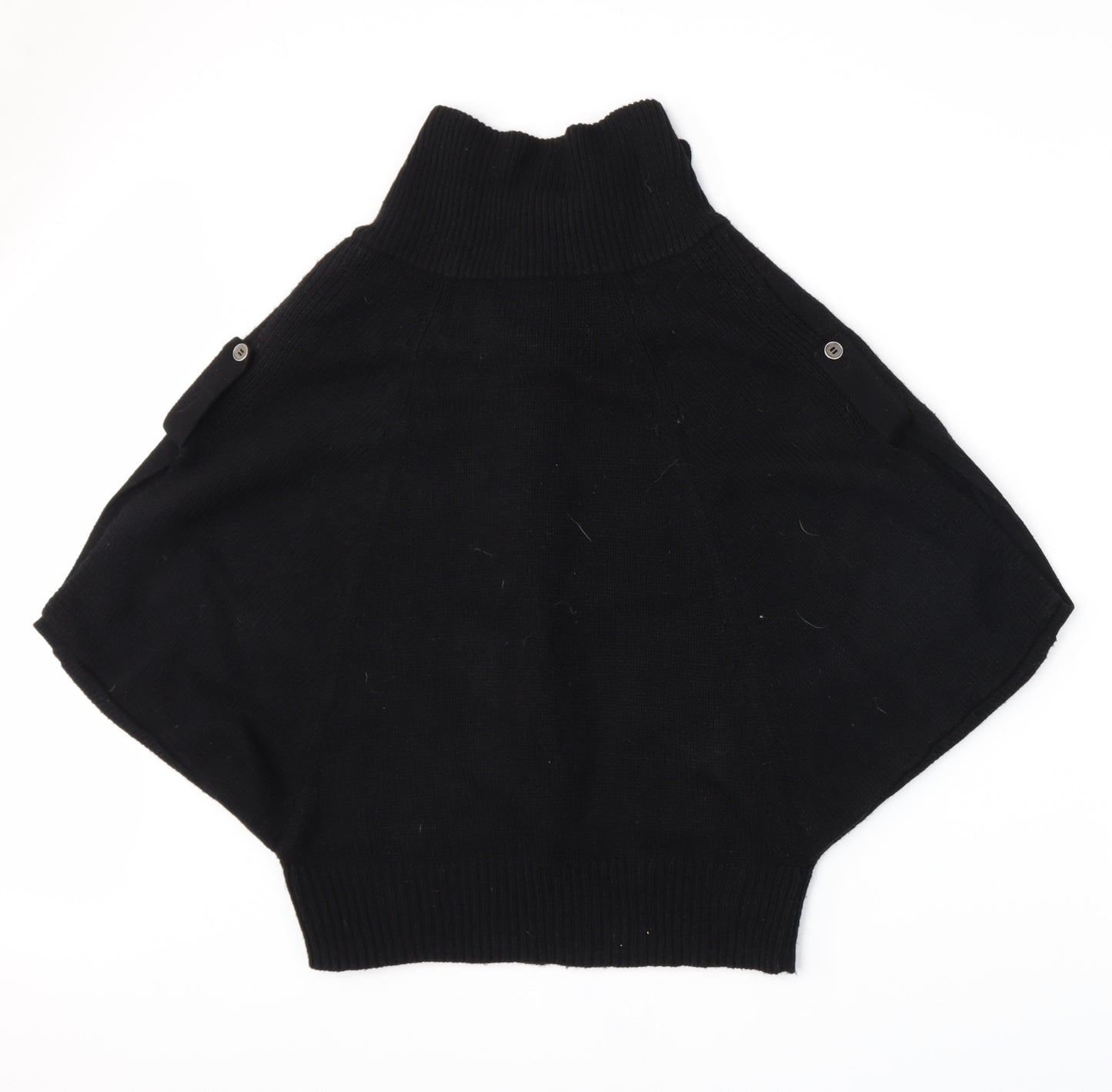 Be Beau Womens Black  Knit Cardigan Jumper Size 8
