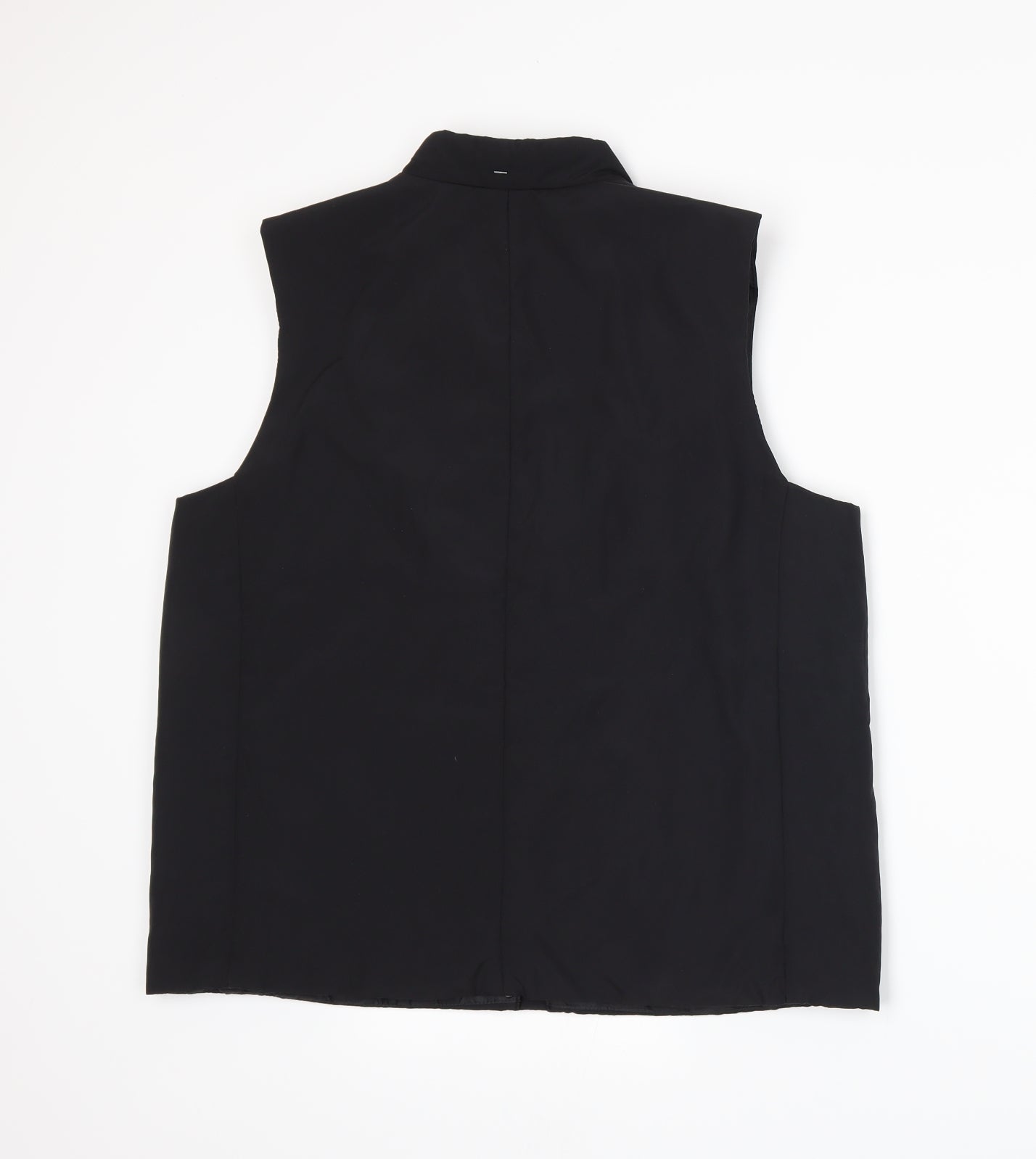 BHS Womens Black   Gilet Poncho Size 16
