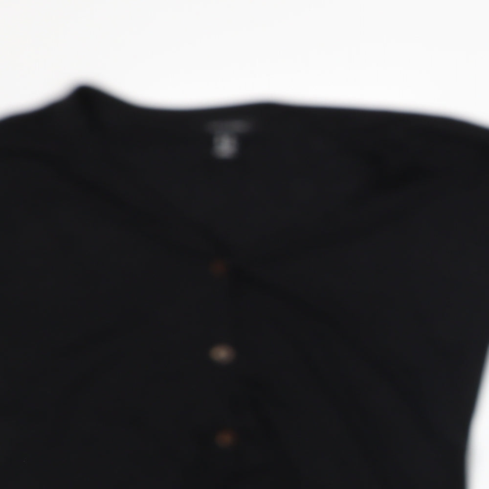 New Look Womens Black   Basic Blouse Size 12