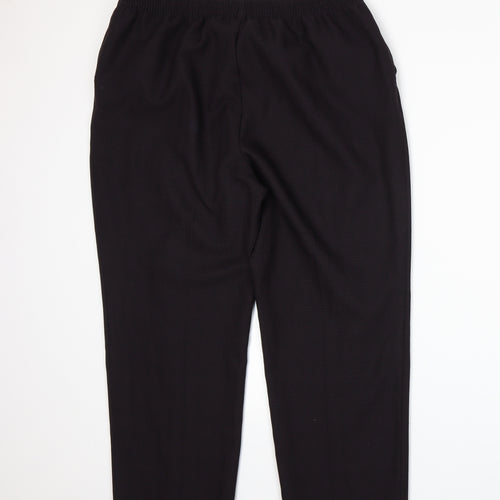 Marks and Spencer Womens Purple   Trousers  Size 18 L26 in