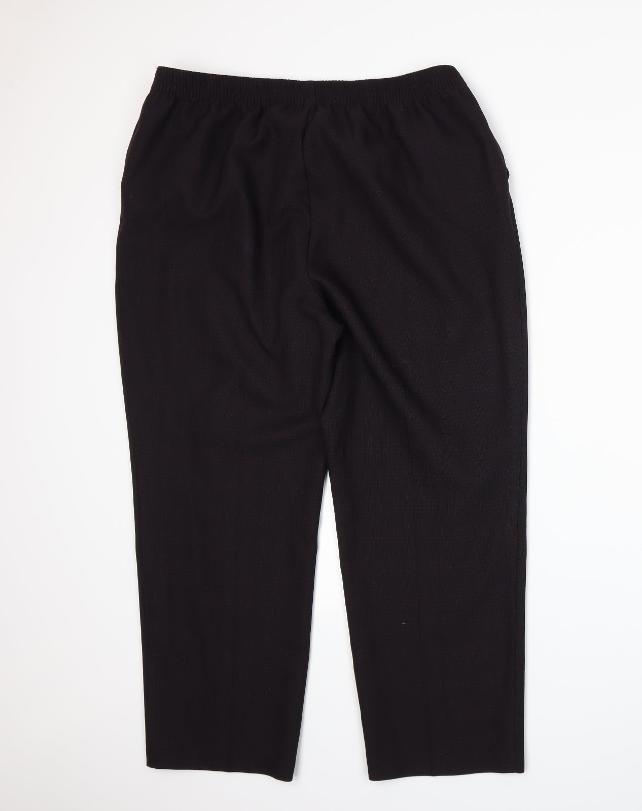 Marks and Spencer Womens Purple   Trousers  Size 18 L26 in