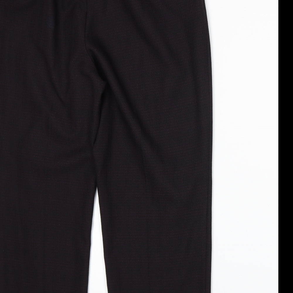 Marks and Spencer Womens Purple   Trousers  Size 18 L26 in