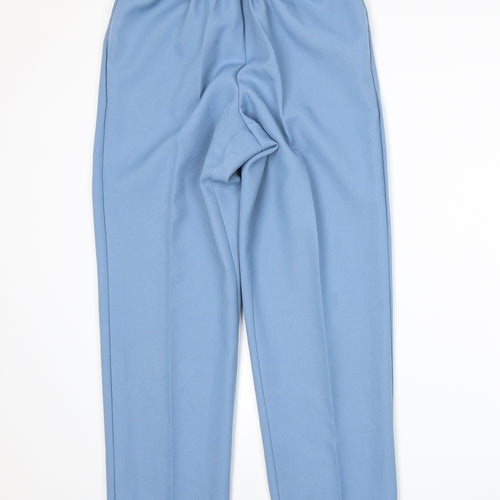 Alfred Dunner Womens Blue   Trousers  Size 8 L25 in