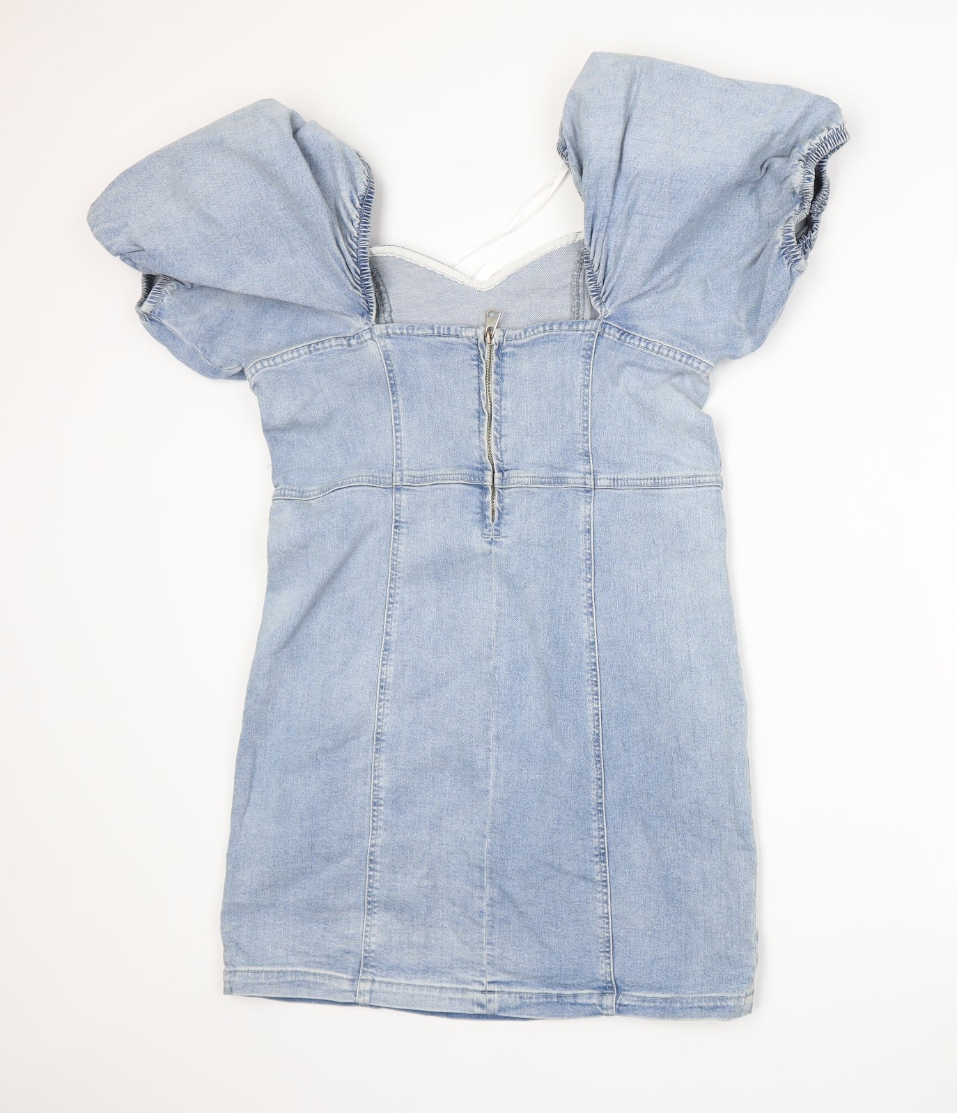 River Island Womens Blue  Denim A-Line  Size 16