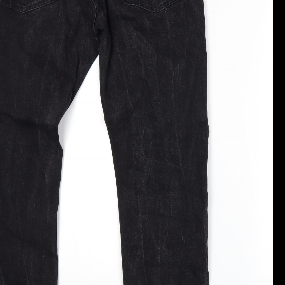 H&M Mens Grey   Straight Jeans Size 36 L28 in