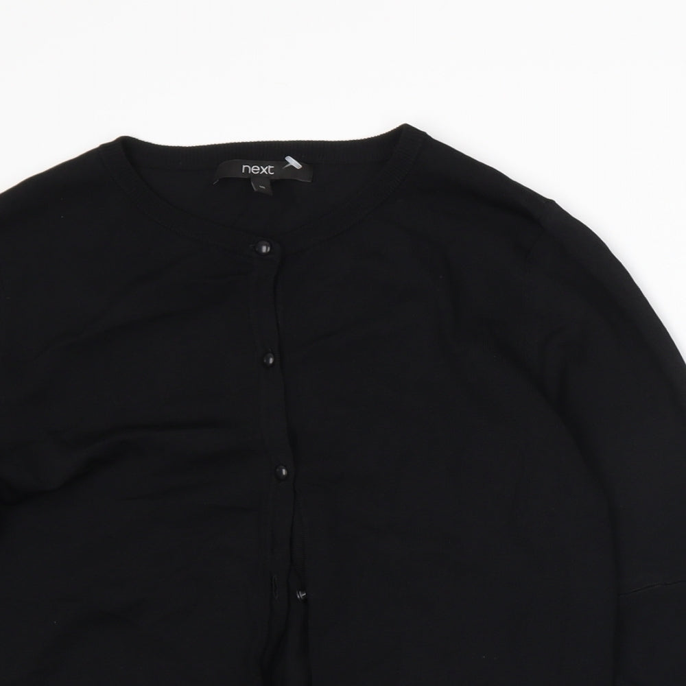 NEXT Womens Black   Cardigan Jumper Size 10