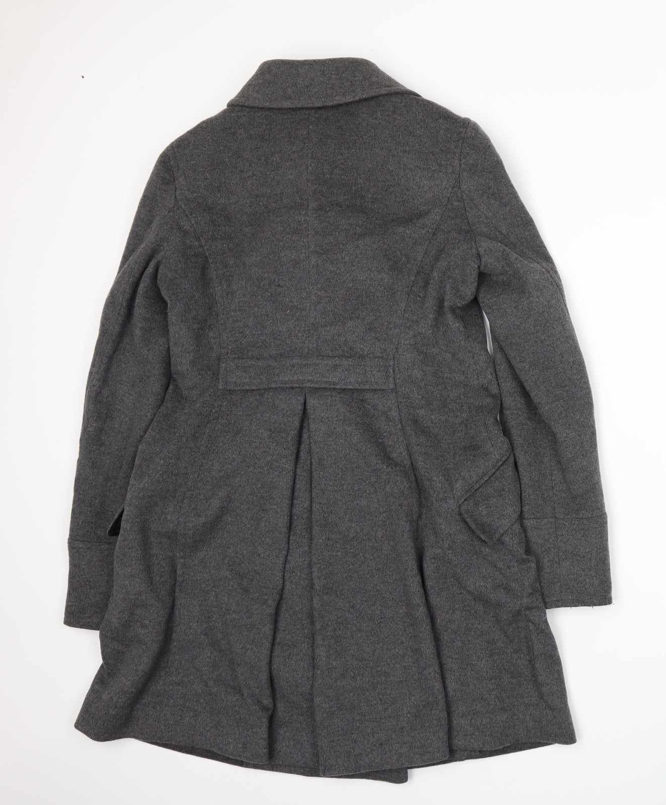 Uniqlo Mens Grey   Overcoat Coat Size M