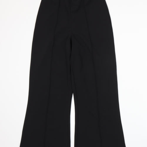 Missguided Womens Black   Trousers  Size 10 L25 in