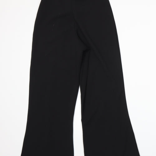 Missguided Womens Black   Trousers  Size 10 L25 in