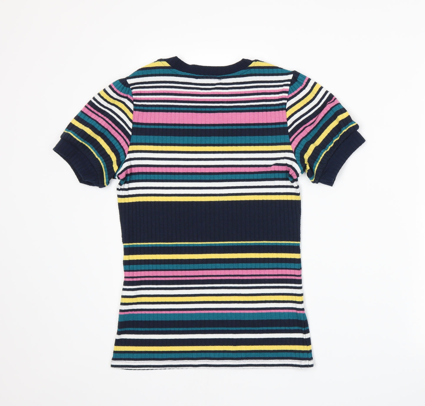 edc by Esprit Womens Multicoloured Striped  Pullover Jumper Size XS