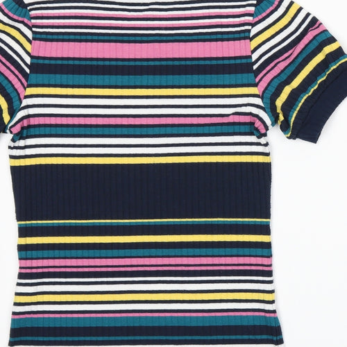 edc by Esprit Womens Multicoloured Striped  Pullover Jumper Size XS