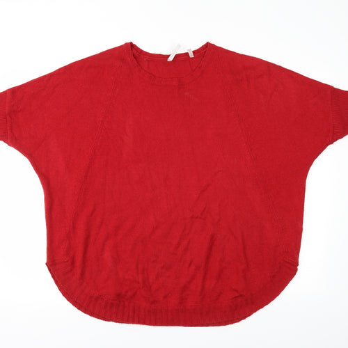 Anthology Womens Red   Pullover Jumper Size 12