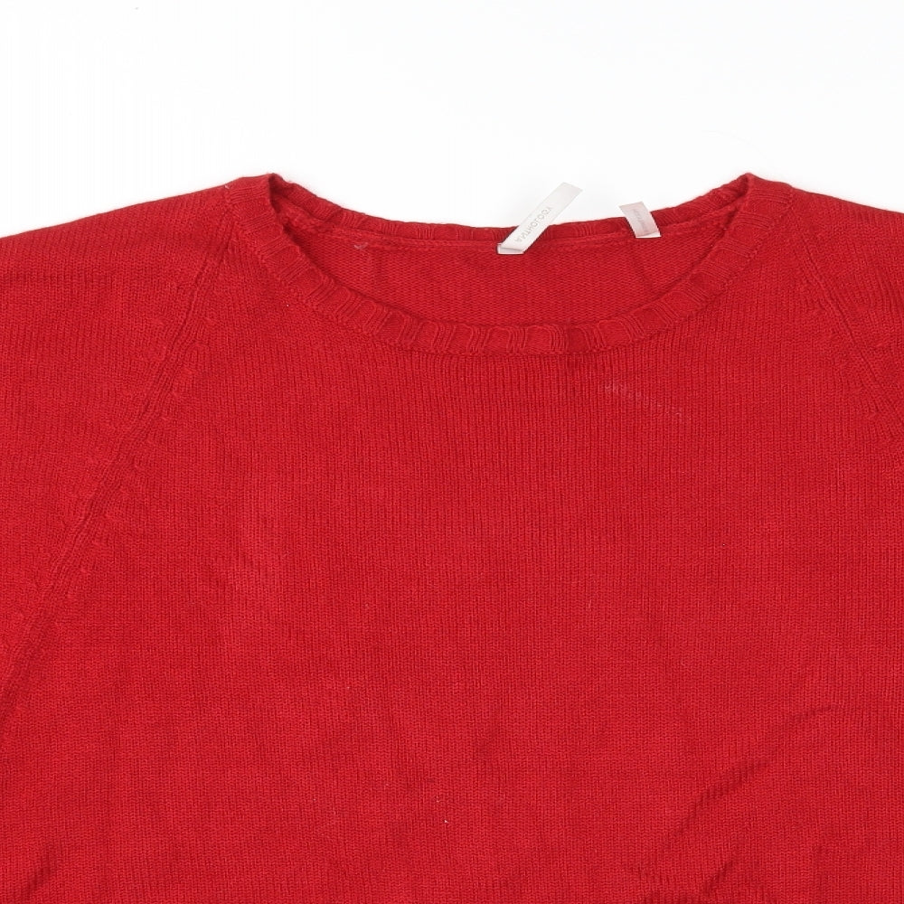 Anthology Womens Red   Pullover Jumper Size 12