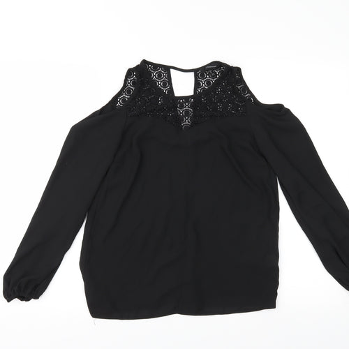Atmosphere Womens Black   Basic Blouse Size 6