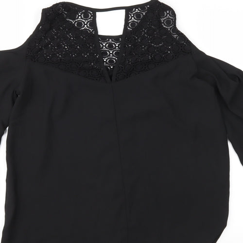 Atmosphere Womens Black   Basic Blouse Size 6