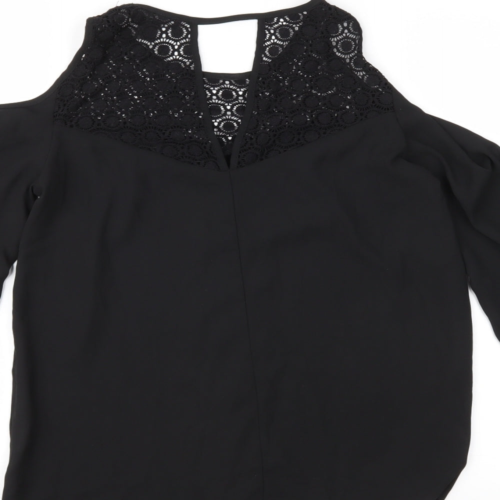 Atmosphere Womens Black   Basic Blouse Size 6
