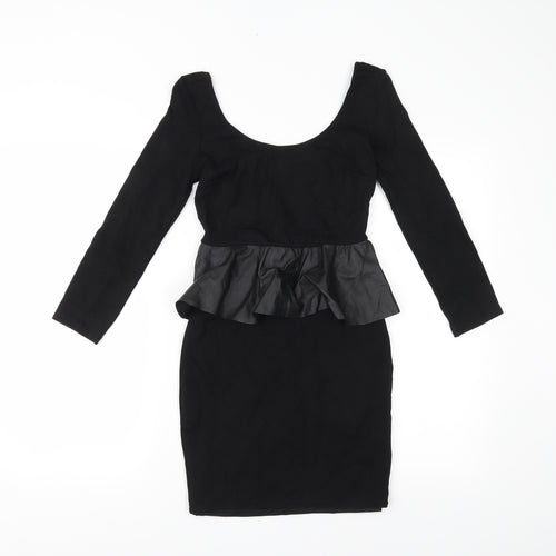 Zara Womens Black   Pencil Dress  Size S