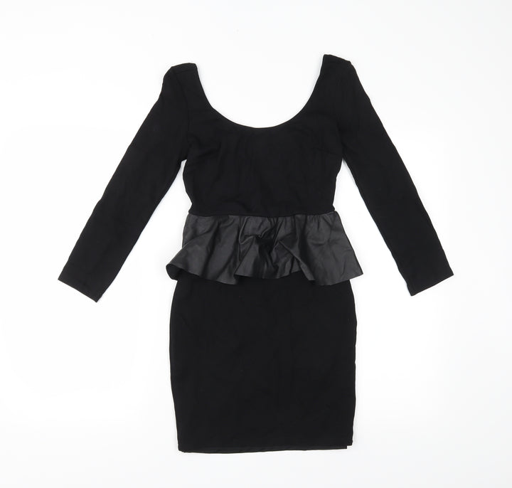 Zara Womens Black   Pencil Dress  Size S