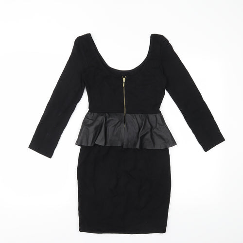 Zara Womens Black   Pencil Dress  Size S