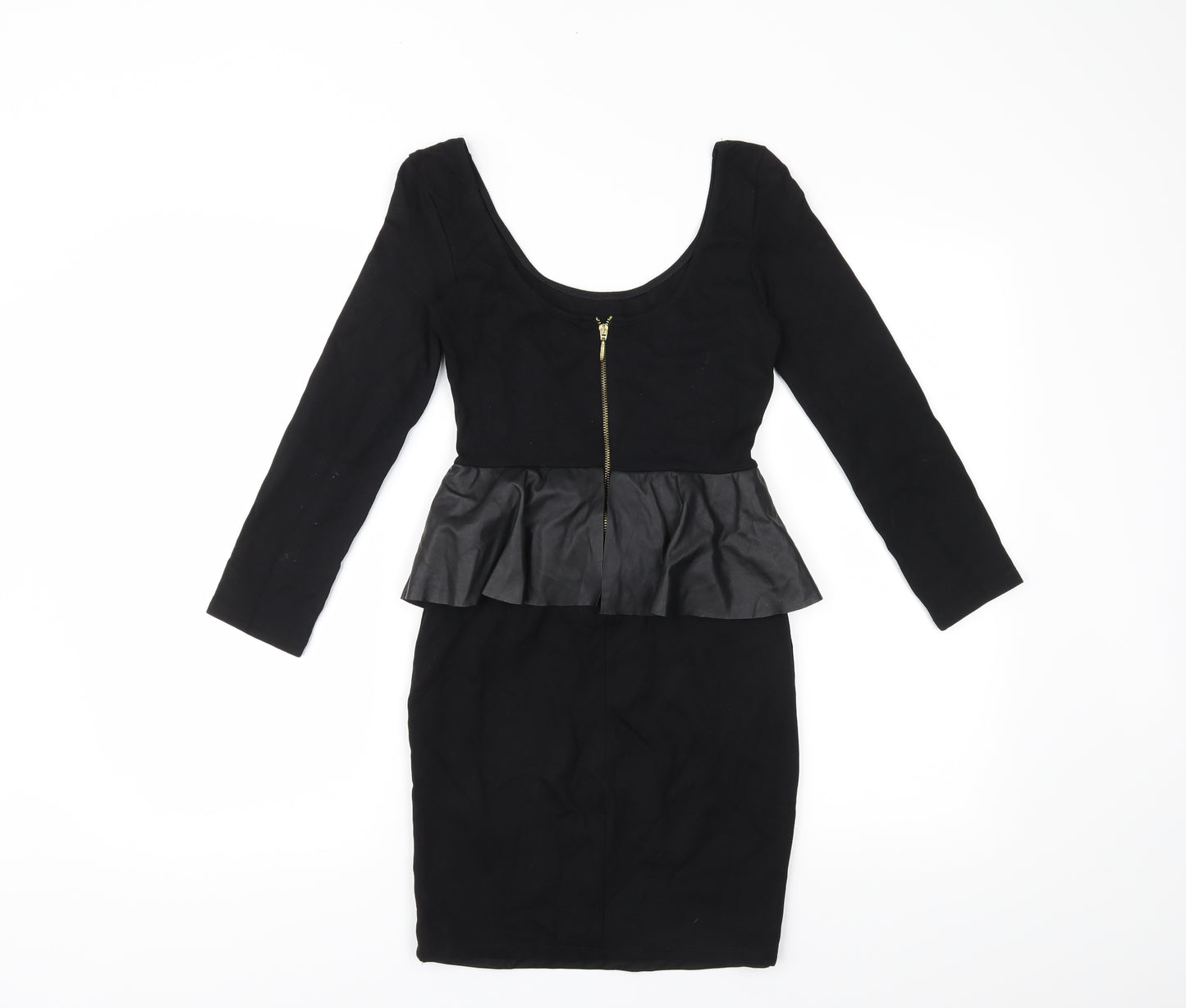 Zara Womens Black   Pencil Dress  Size S
