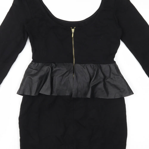 Zara Womens Black   Pencil Dress  Size S