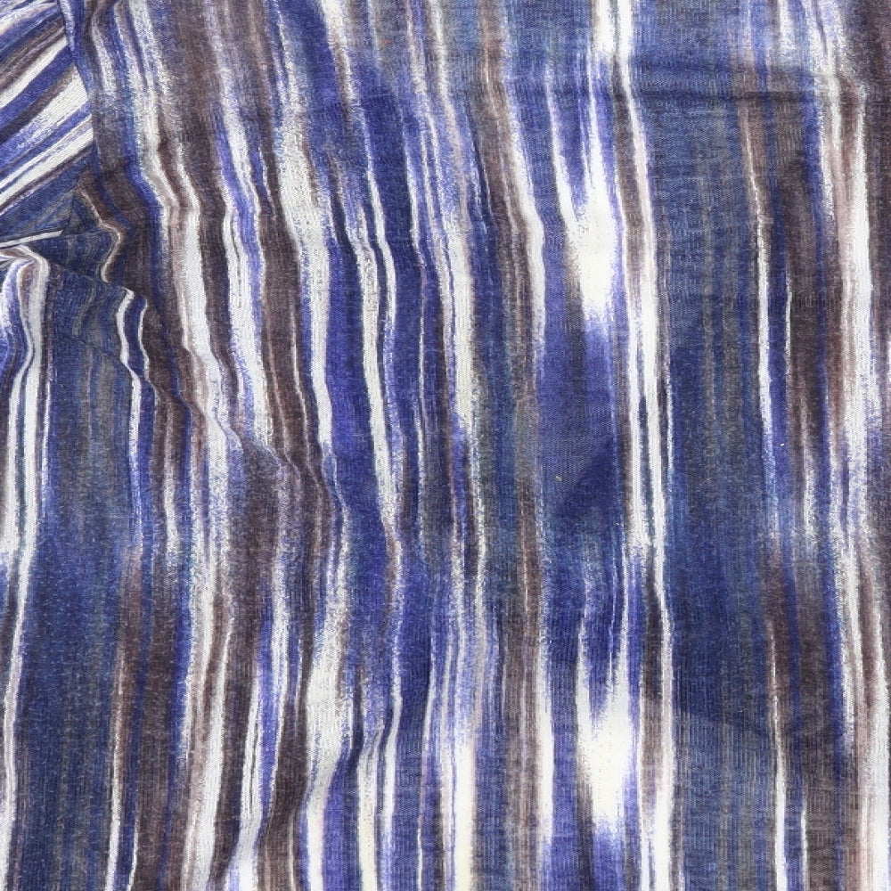 Moda Womens Blue   Basic Blouse Size 18