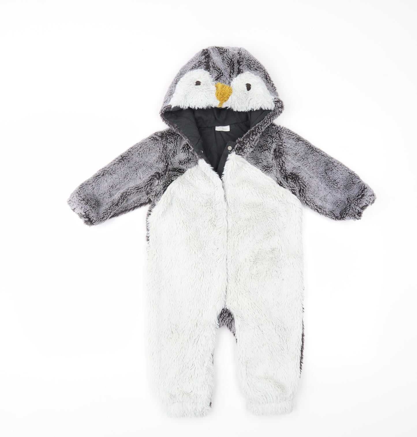 NEXT Baby Grey   Babygrow One-Piece Size 12-18 Months