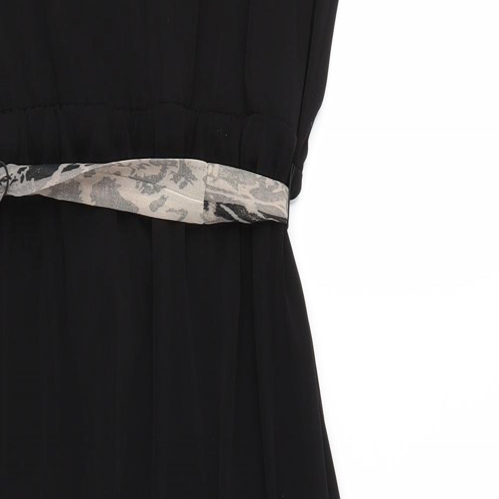 David Emanuel Womens Black   Jumpsuit One-Piece Size 22