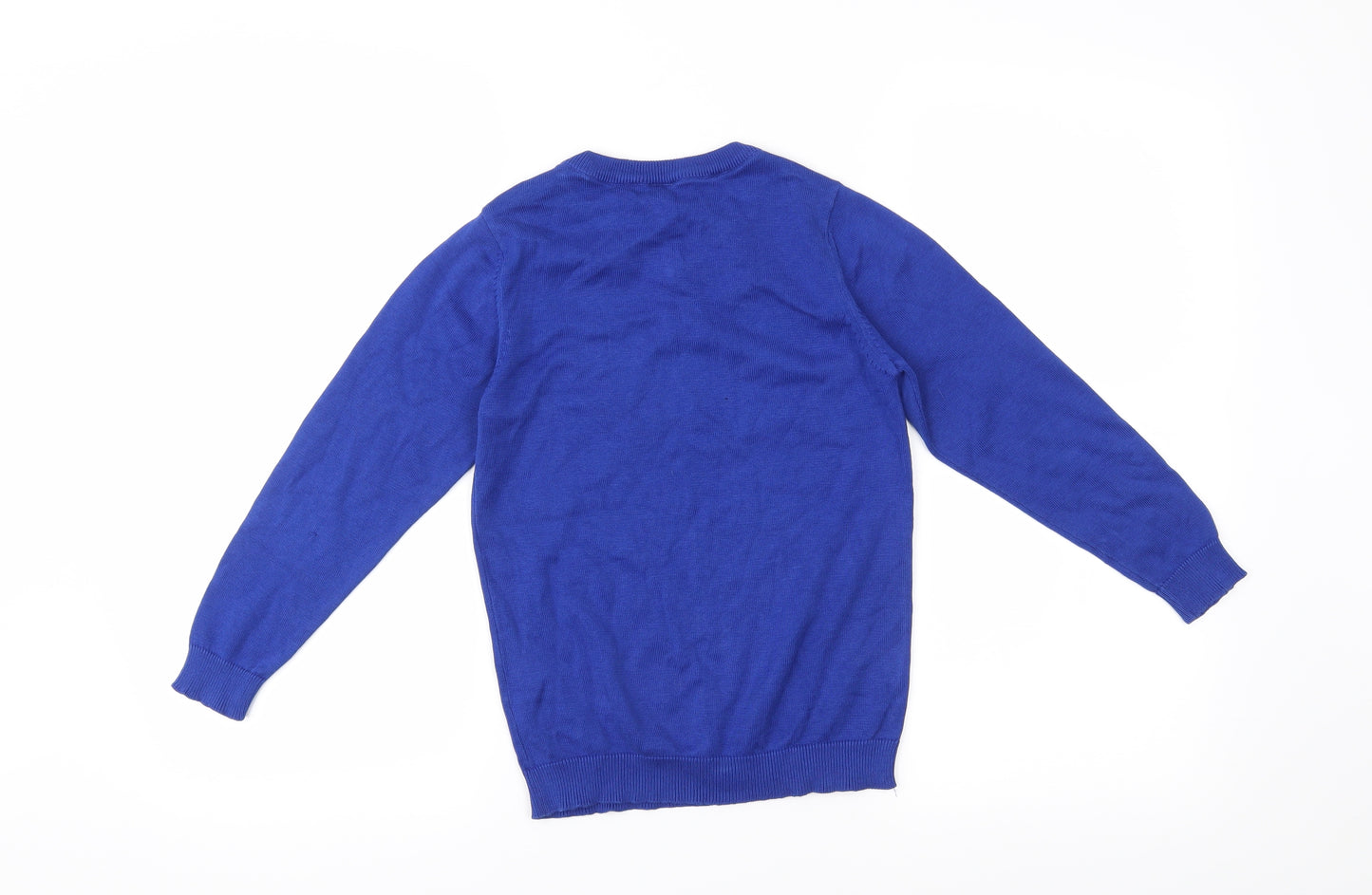 TU Boys Blue   Pullover Jumper Size 8 Years  - School