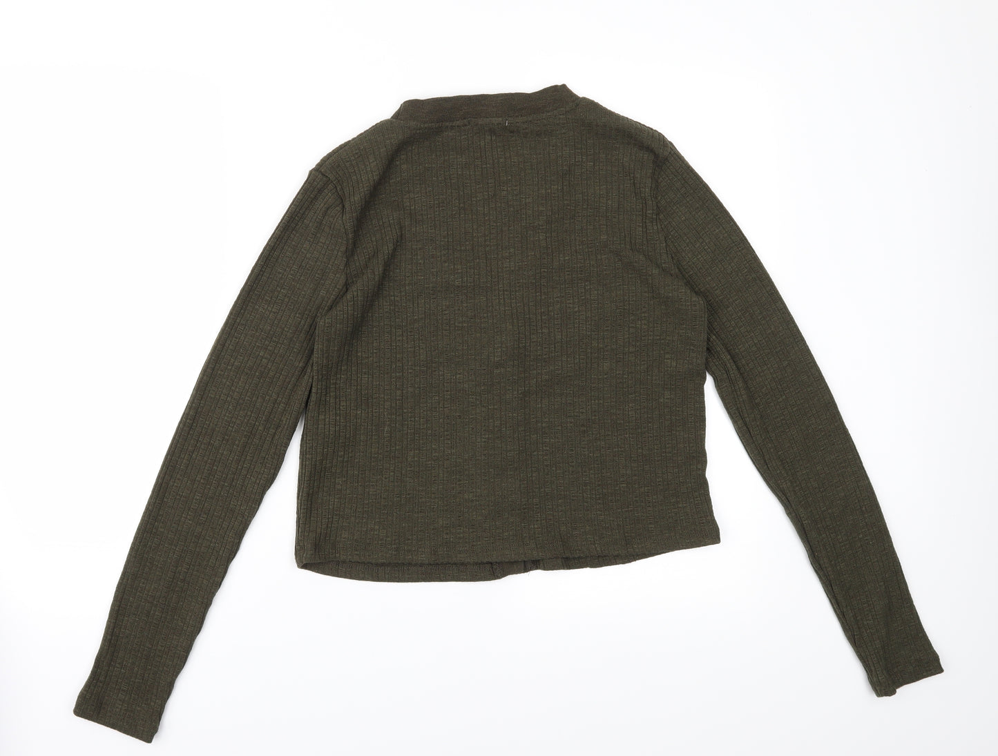 Preworn Womens Green   Cardigan Jumper Size L