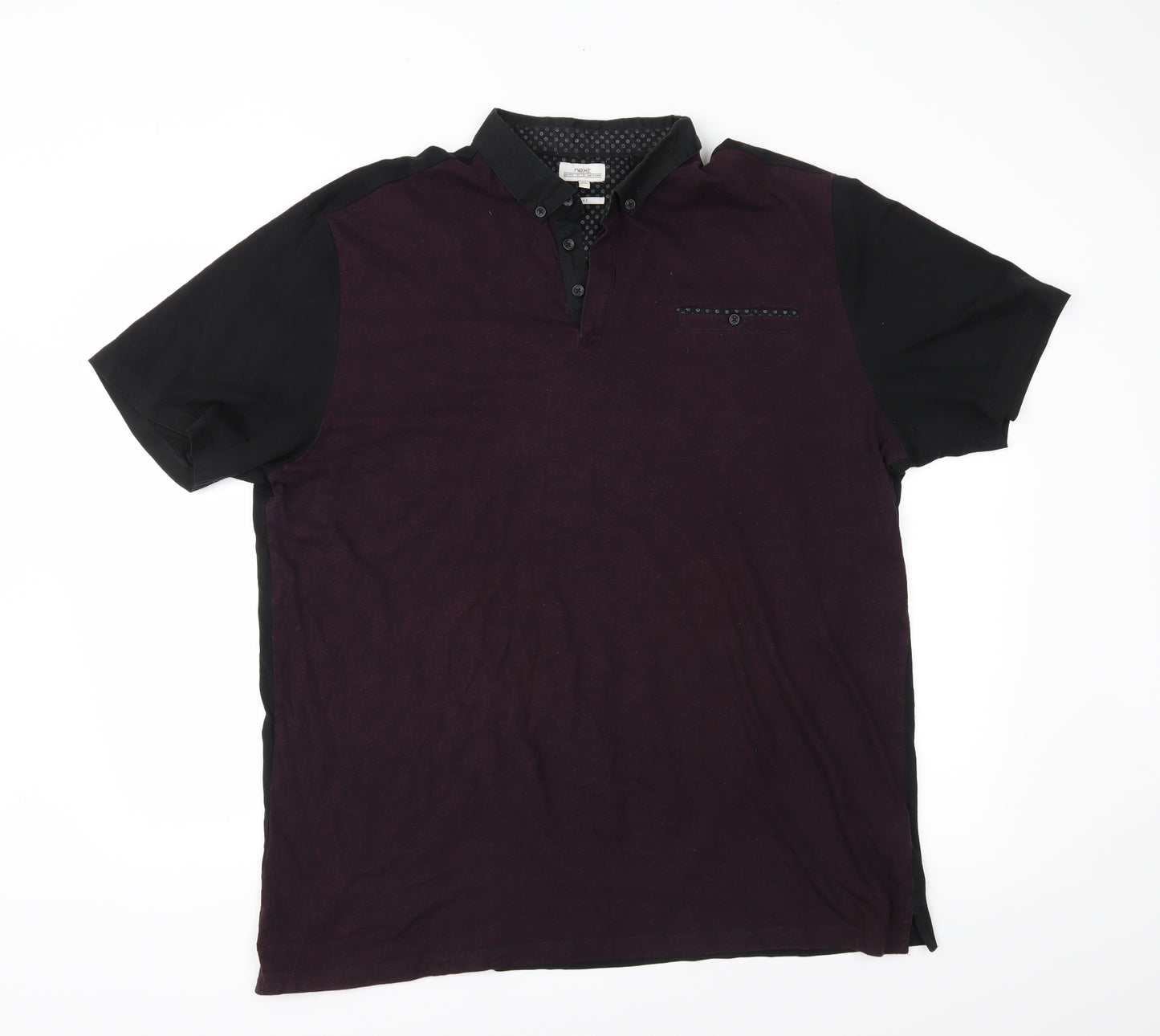NEXT Mens Purple    T-Shirt Size 3XL
