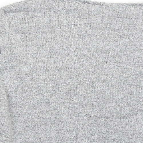 Matalan Girls Grey   Pullover Jumper Size 11 Years