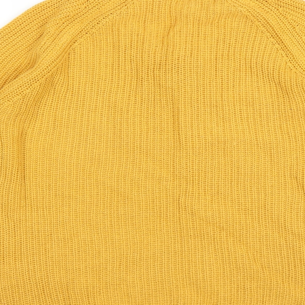 Select Womens Yellow   Pullover Jumper Size 10