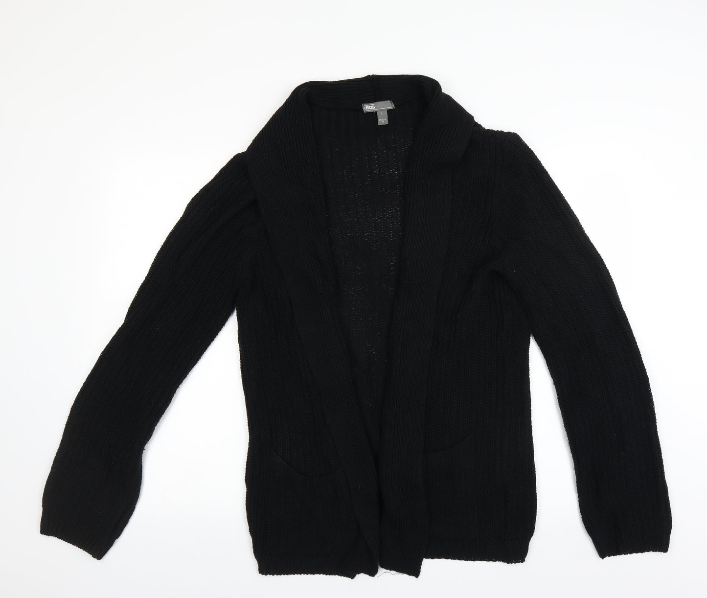 ASOS Womens Black   Cardigan Jumper Size L