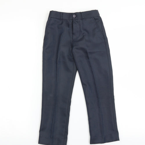 Romario Boys Blue   Dress Pants Trousers Size 5 Years