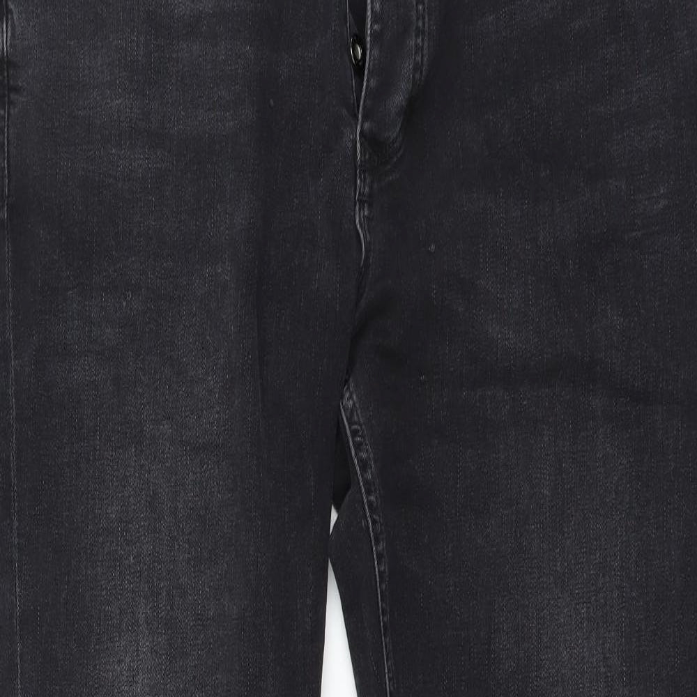 River Island Mens Black   Straight Jeans Size 36 L31 in