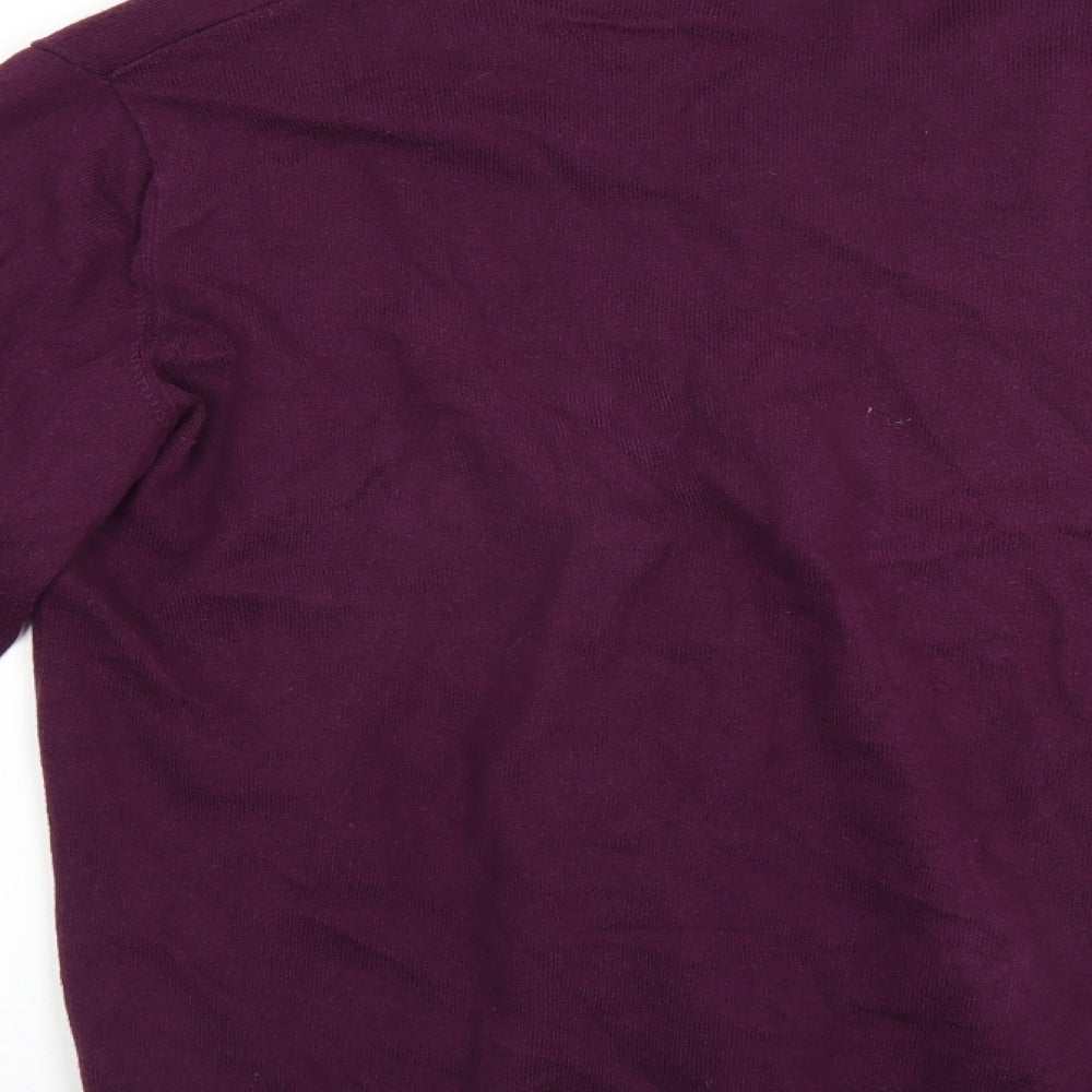 Armani Jeans Mens Purple   Pullover Jumper Size M